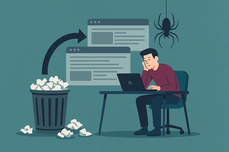 תיקון בזבוז משאבי סריקה שגרם לפריצת דרך במיקומי האתר