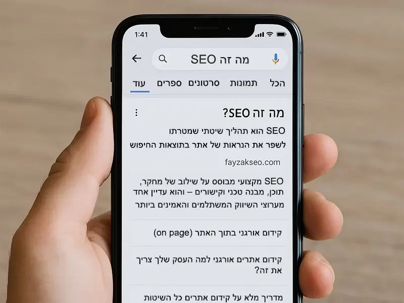 מה-זה-SEO-קידום-אתרים-אורגני
