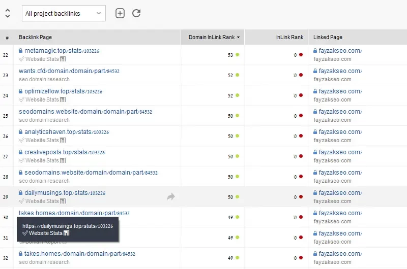 עשרות-קישורי-ספאם-שנוספו-לי